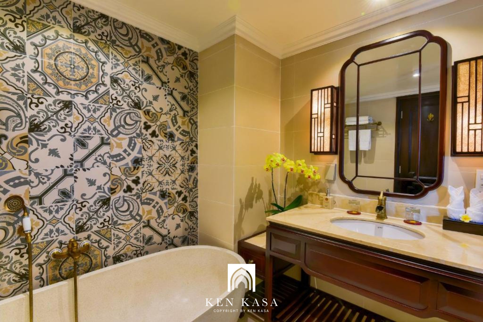 phòng tắm của Laluna Hoi An Riverside Hotel & Spa